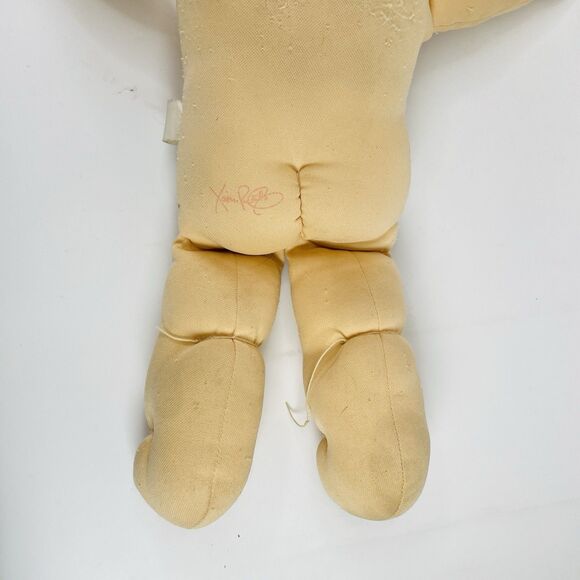 Cabbage Patch Kid Vintage 1988 Preemie Doll Red Pajamas Outfit - Picture 8 of 13